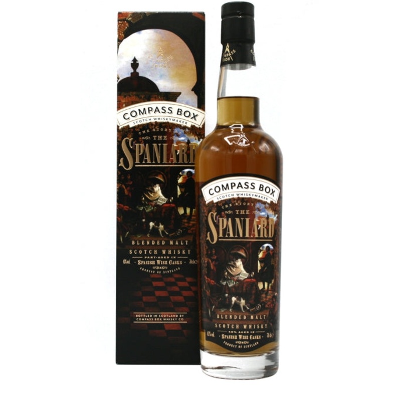 Compass Box Whisky The Story Of The Spaniard Blended Malt Scotch Whisky Aged In Spanish Wine Casks (Nv) 750 ml