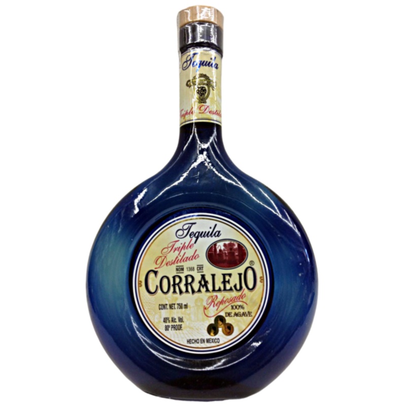 Corralejo Triple Destilado Reposado Tequila 100% De Agave 750 ml
