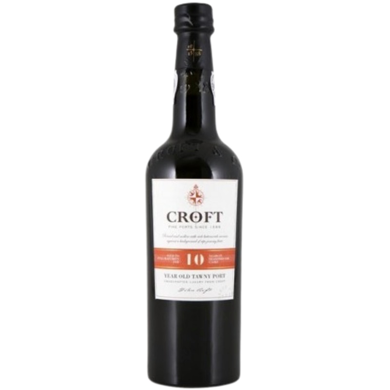 Croft Port 10 Year Old Tawny Porto (14% Abv) 750 ml
