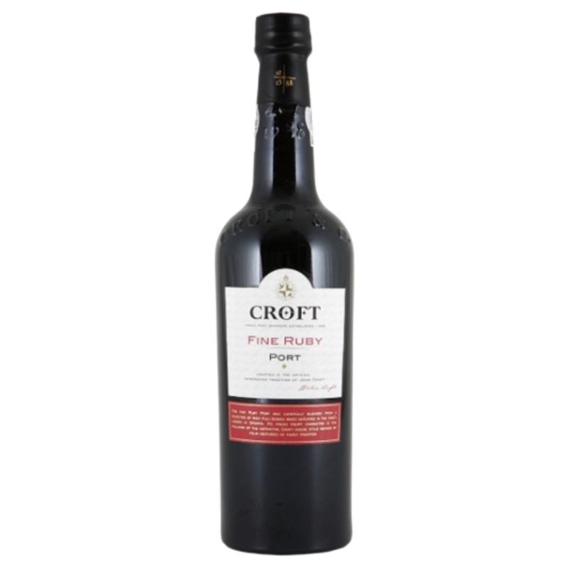 Croft Port Fine Ruby Port (14% Abv) 750 ml