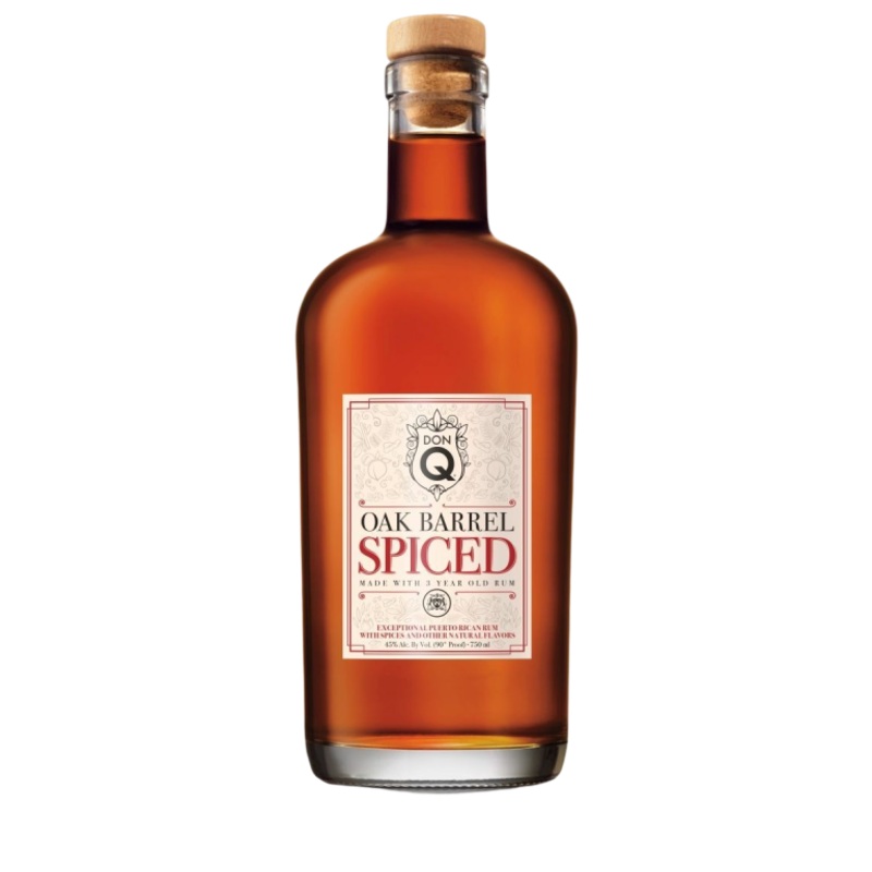 Destileria Serralles Don Q Oak Barrel Spiced Rum 90 Proof 750 ML