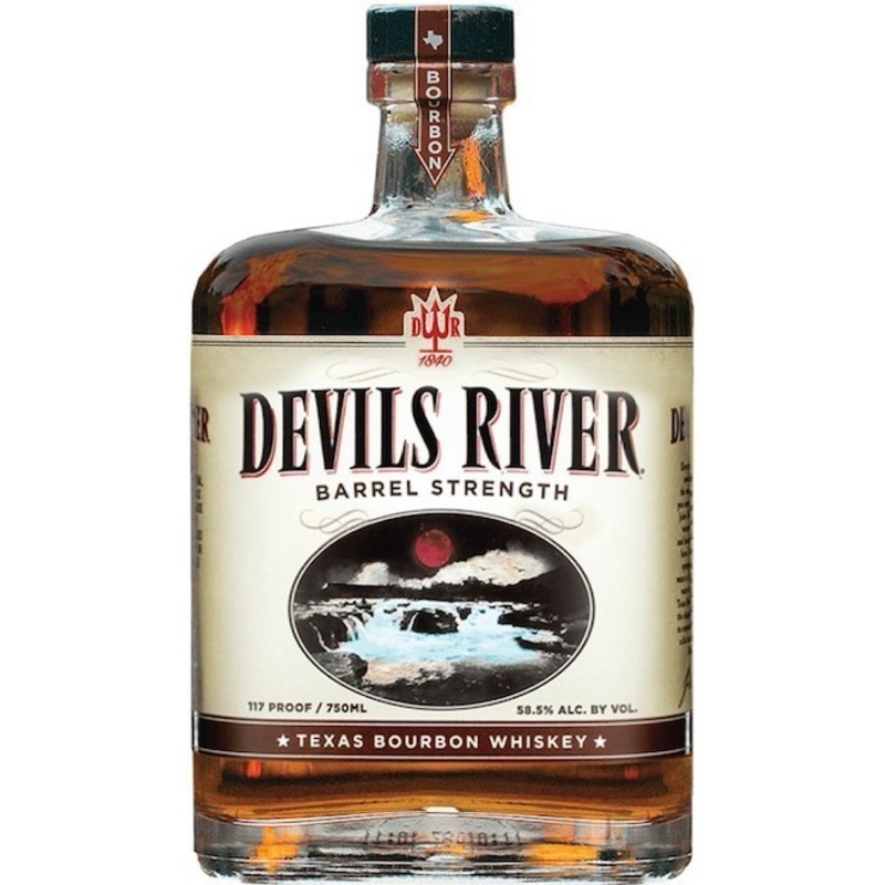 Devils River Barrel Strength Texas Bourbon Whiskey 750 ML