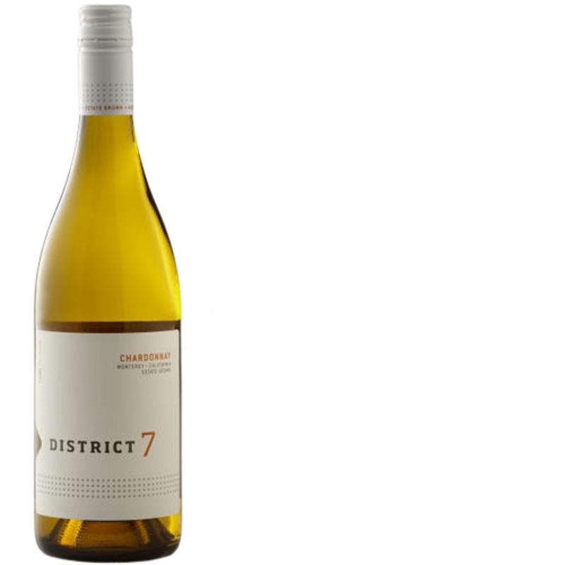 District 7 Chardonnay Estate Grown Monterey 750 ML