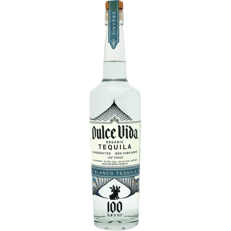 Dulce Vida Blanco Tequila 100% De Agave 100 Proof 750 ml