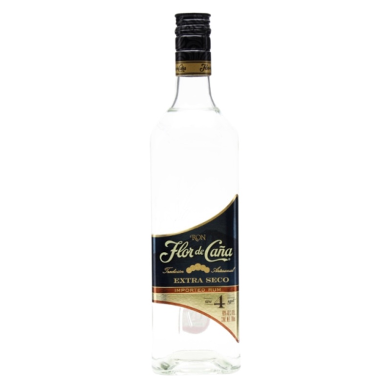 Flor de Cana 4 Year Old Extra Seco Rum 750 ML