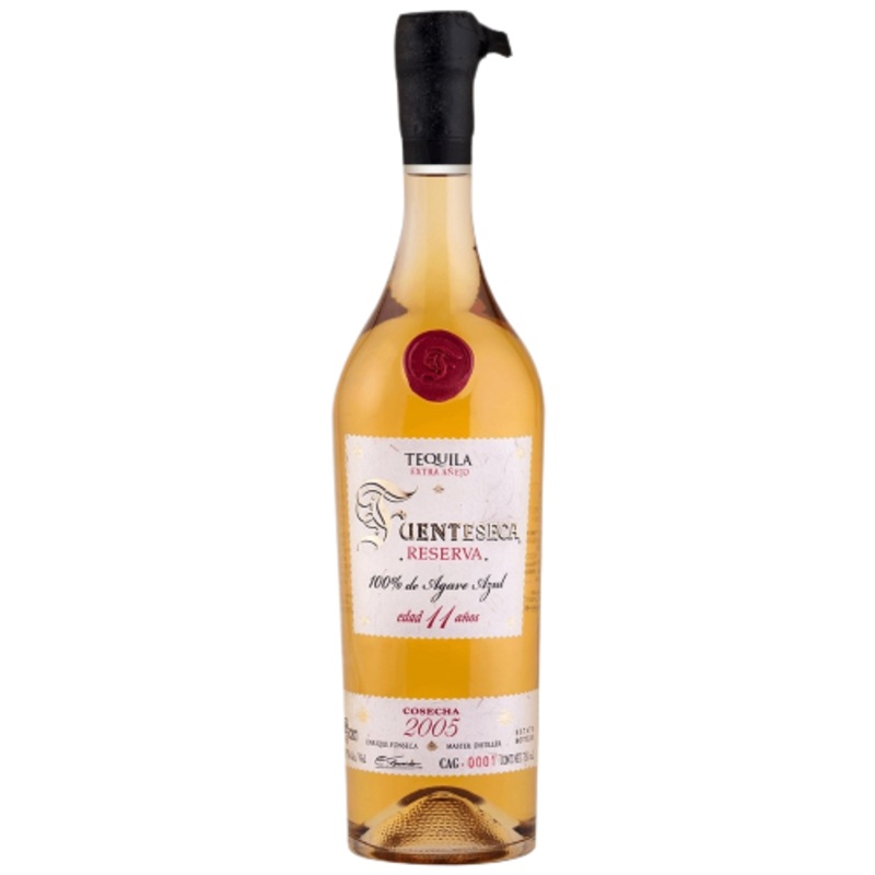 Fuenteseca Tequila 11 Year Old Reserva Extra Aejo Tequila 100% De Agave Azul 2005 750 ml