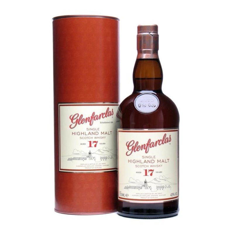 Glenfarclas 17 Years Old Highland Single Malt Scotch Whisky 750 ml