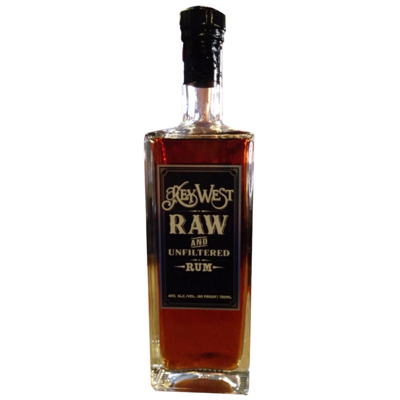 Key West Raw And Unfiltered Aged Rum 750 ml