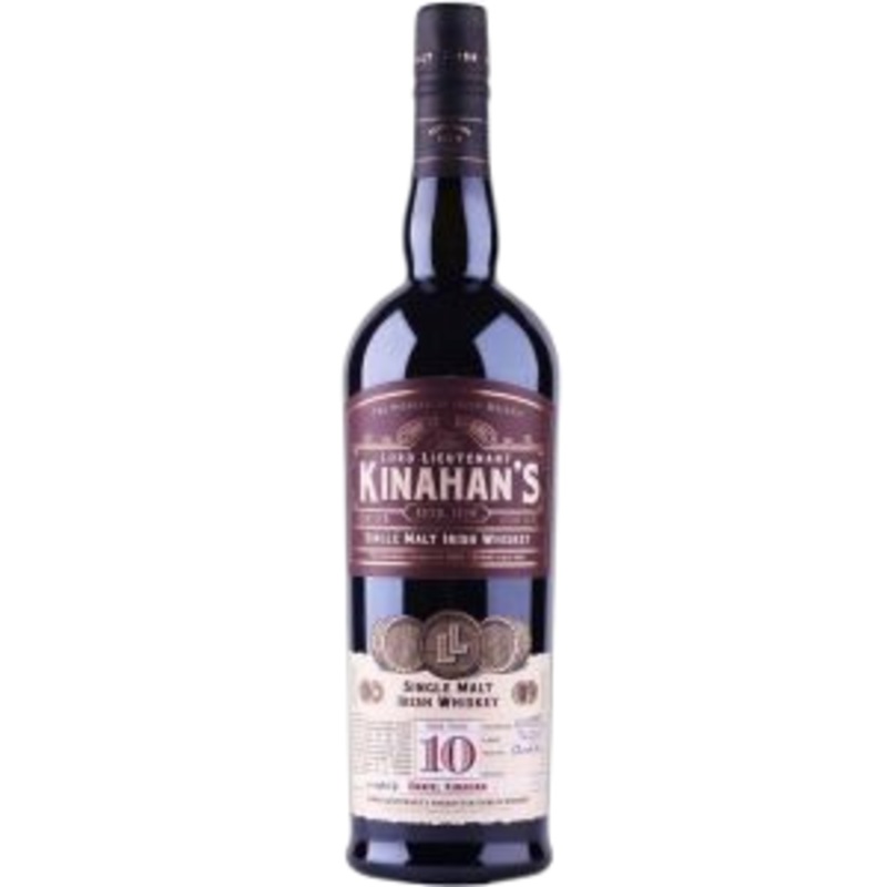 Kinahan'S Irish Whiskey 10 Years Old Single Malt Irish Whiskey 750 ml