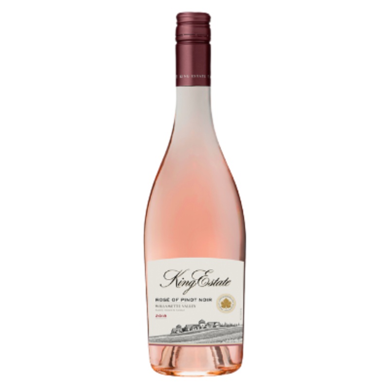 King Estate Rose of Pinot Noir Willamette Valley 2018 750 ML