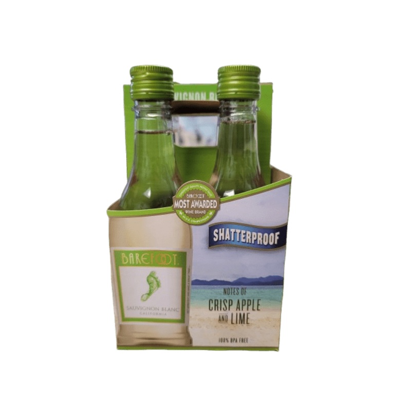 BAREFOOT SAUVIGNON BLANC 4PK