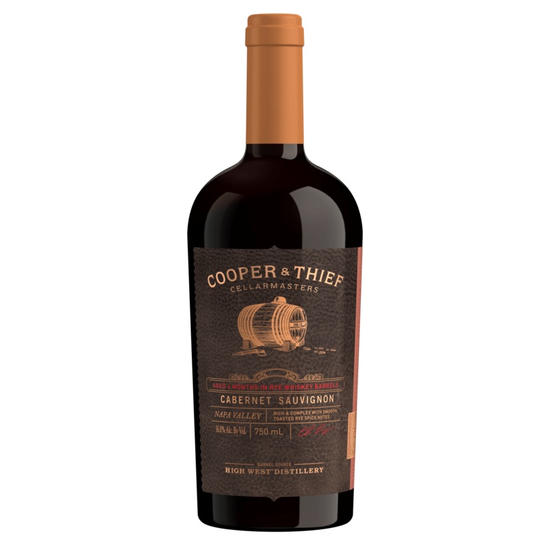 COOPER & THIEF CABERNET SAUVIGNON WHS BRL AGED 750ML