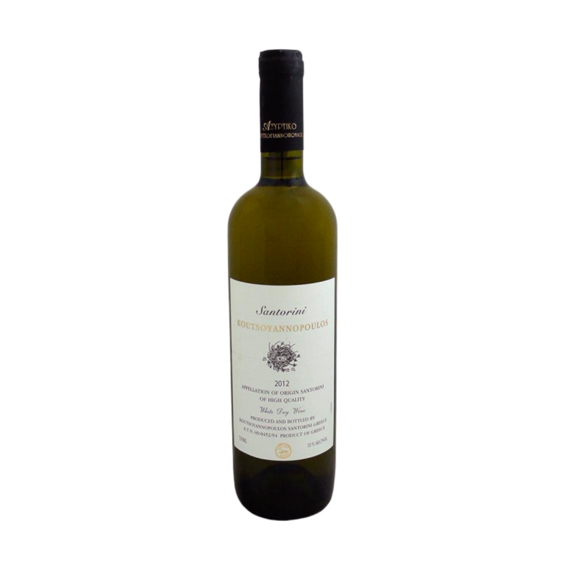 Koutsoyannopoulos Santorini Assyrtiko 2014 750 ml