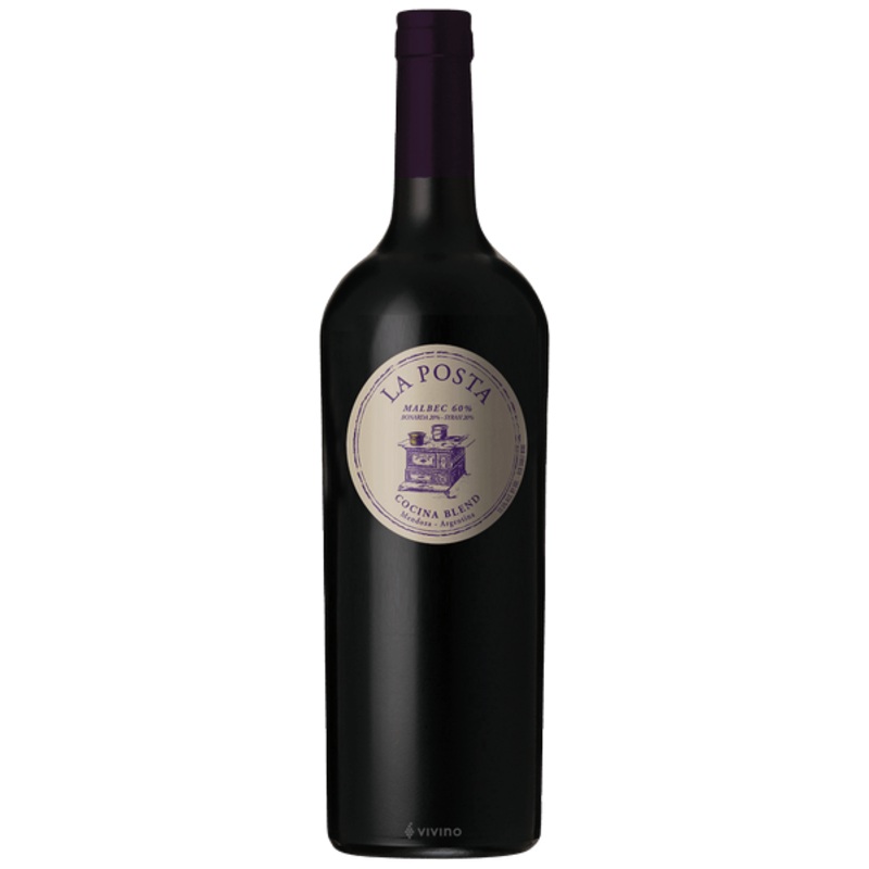 La Posta Cocina Tinto Malbec Syrah Bonarda Mendoza 750 ML