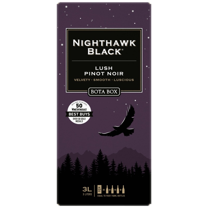 BOTA BOX NIGHTHAWK BLK PINOT NOIR 3L