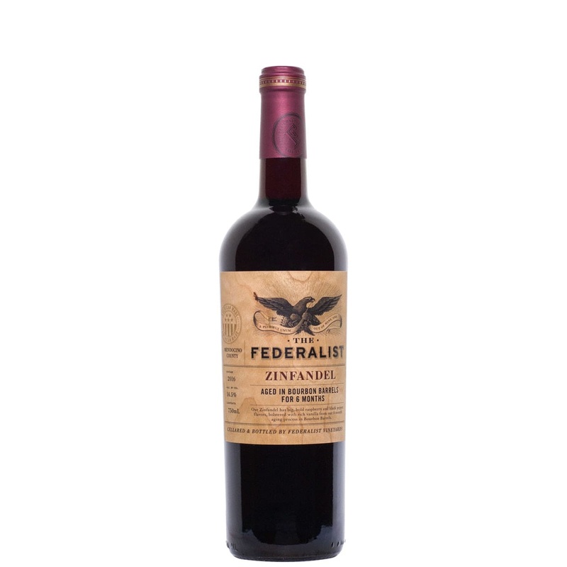 FEDERALIST ZINFANDEL BOURBON BARREL AGED 750ML