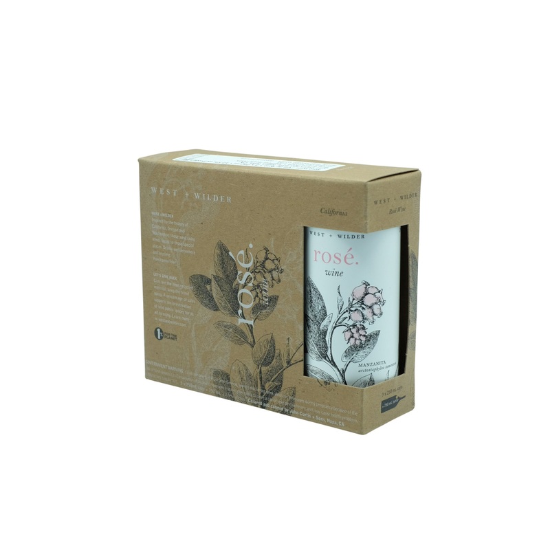 West + Wilder Rose 3 x 250 ml