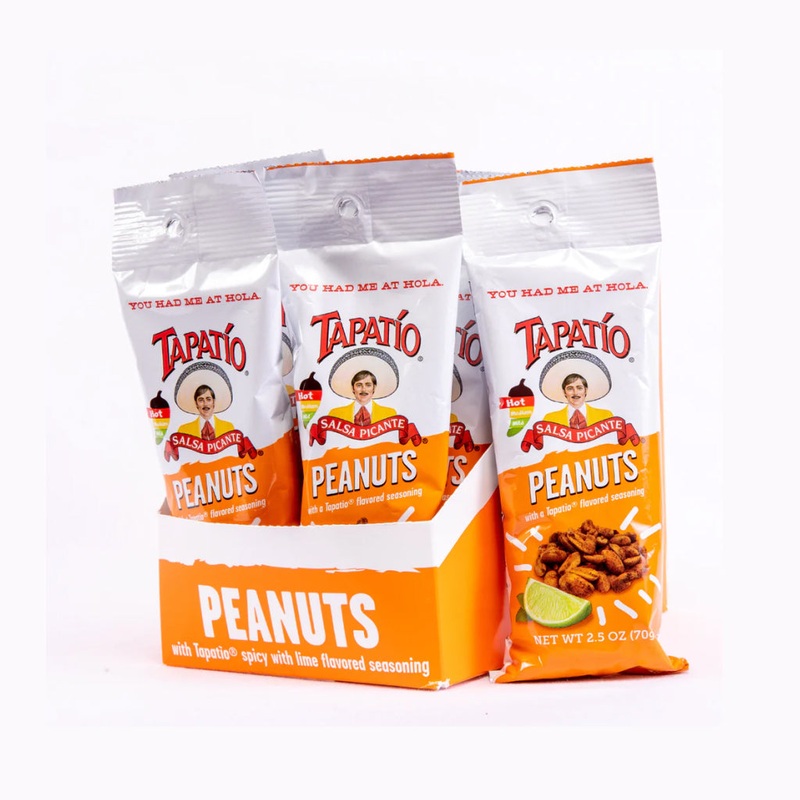 TAPATIO 12/2.5OZ PEANUTS