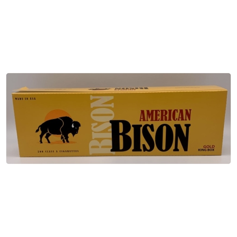 AMERICAN BISON CIG 100 GOLD