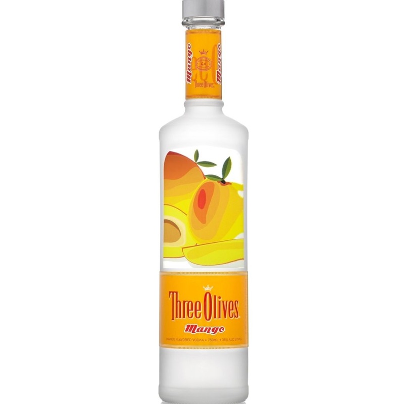 THREE OLIVES VODKA MANGO 1L