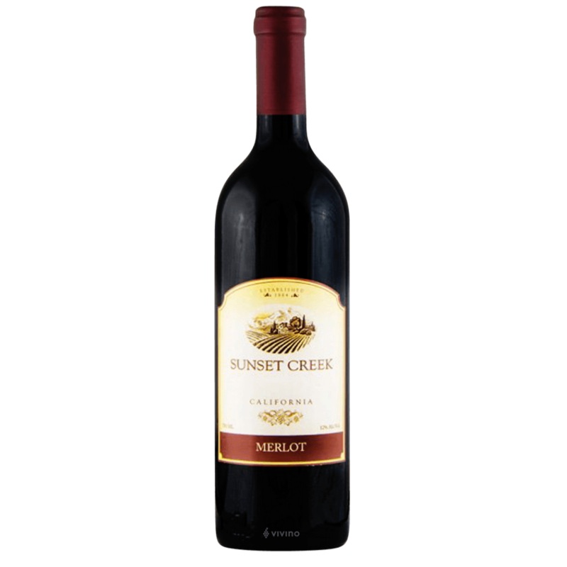 SUNSET CREEK MERLOT 750ML