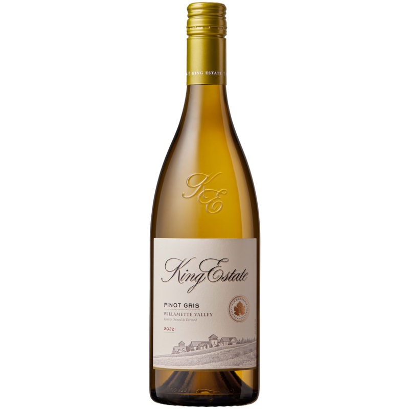 King Estate Pinot Gris Willamette CV 750ml