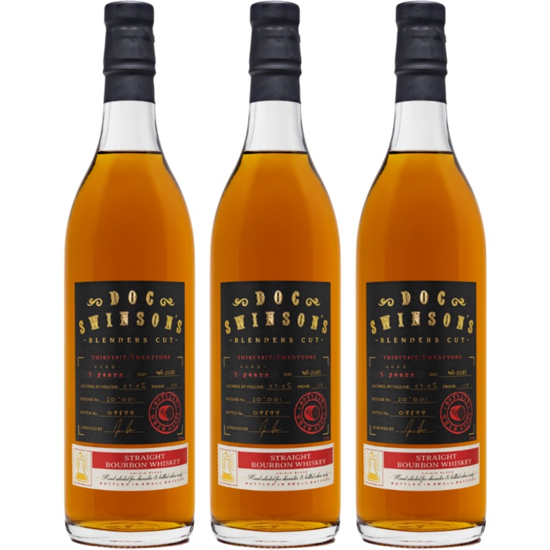Doc Swinson's Blender Cut Bourbon 3 Pack
