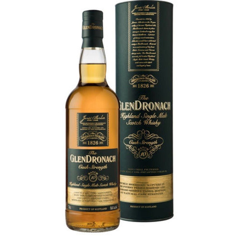 GlenDronach Cask Strength Scotch Whisky (batch may vary)