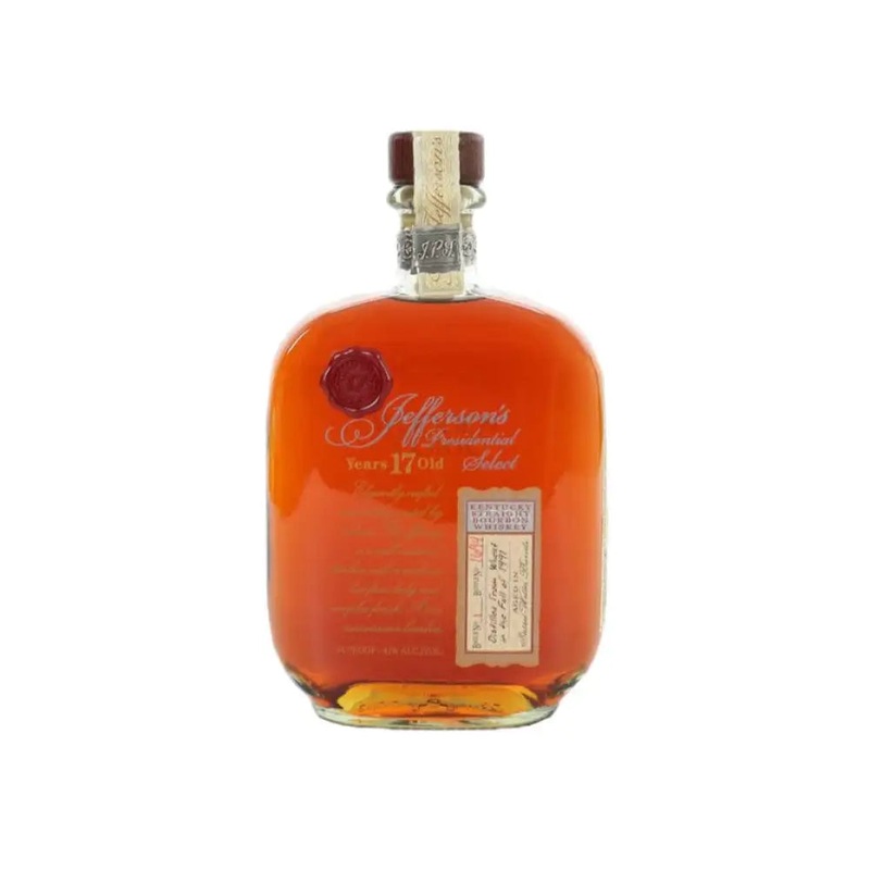 Jefferson's Presidential 17 Year Old Batch No. 5 Select Kentucky Straight Bourbon Whiskey