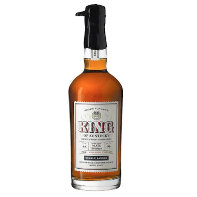 King Of Kentucky 14 Year Old Bourbon 2021 Release Single Barrel #2 128.3 Proof
