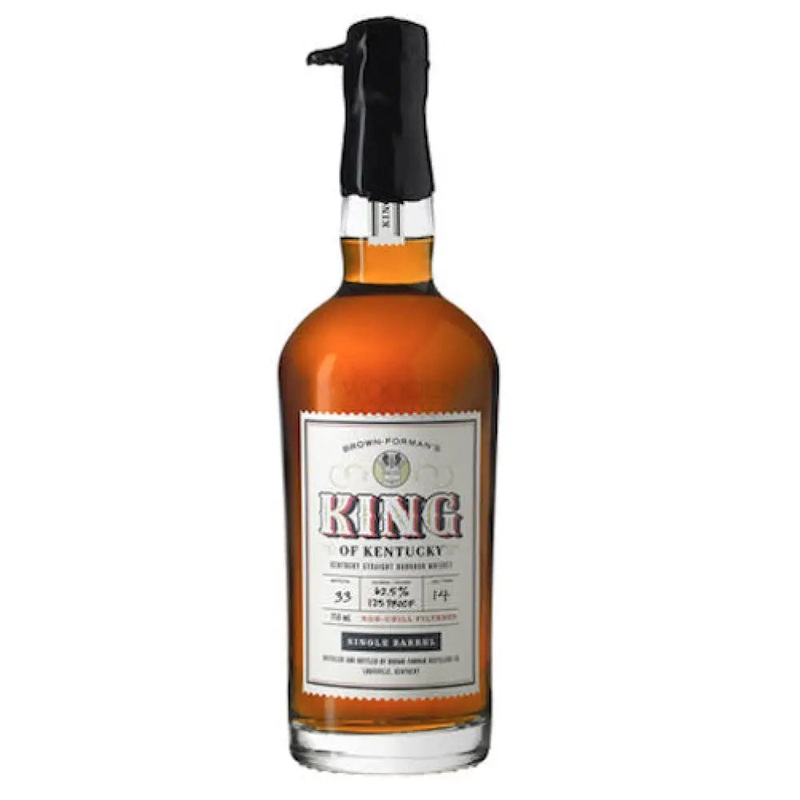 King Of Kentucky 14 Year Old Bourbon 2021 Release Single Barrel #22 127.4 Proof