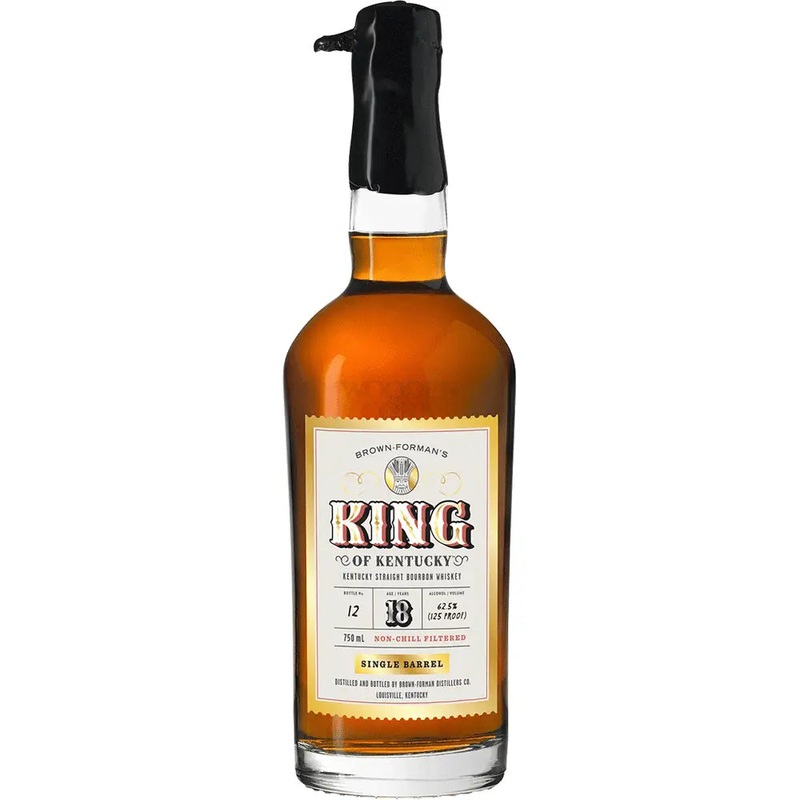 King Of Kentucky 18 Year Old Bourbon 2022 Release Single Barrel #8 135 Proof