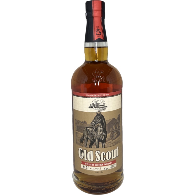 Smooth Ambler Old Scout 'San Diego Barrel Boys' 6 Year Old Single Barrel Bourbon Whiskey 112.4 Proof