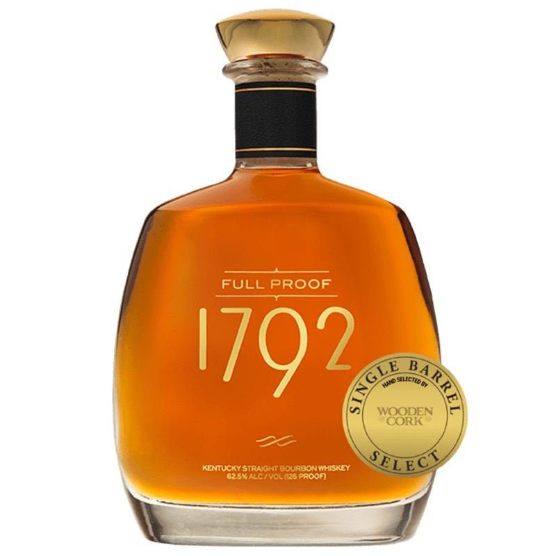 1792 Full Proof Single Barrel Select by Wooden Cork