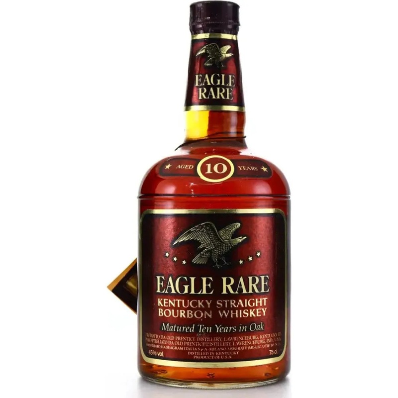 Eagle Rare 101 Proof 10 Year Kentucky Straight Bourbon (1985 Release) Lawrenceberg Bottle Only