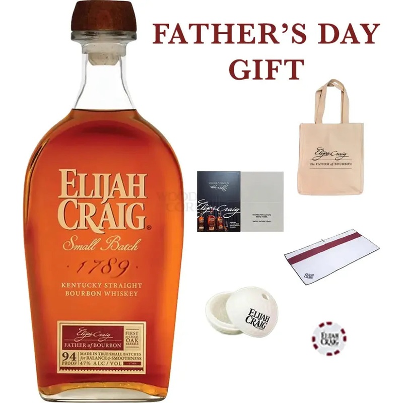 Elijah Craig Bourbon Father's Day Golf Gift Bundle