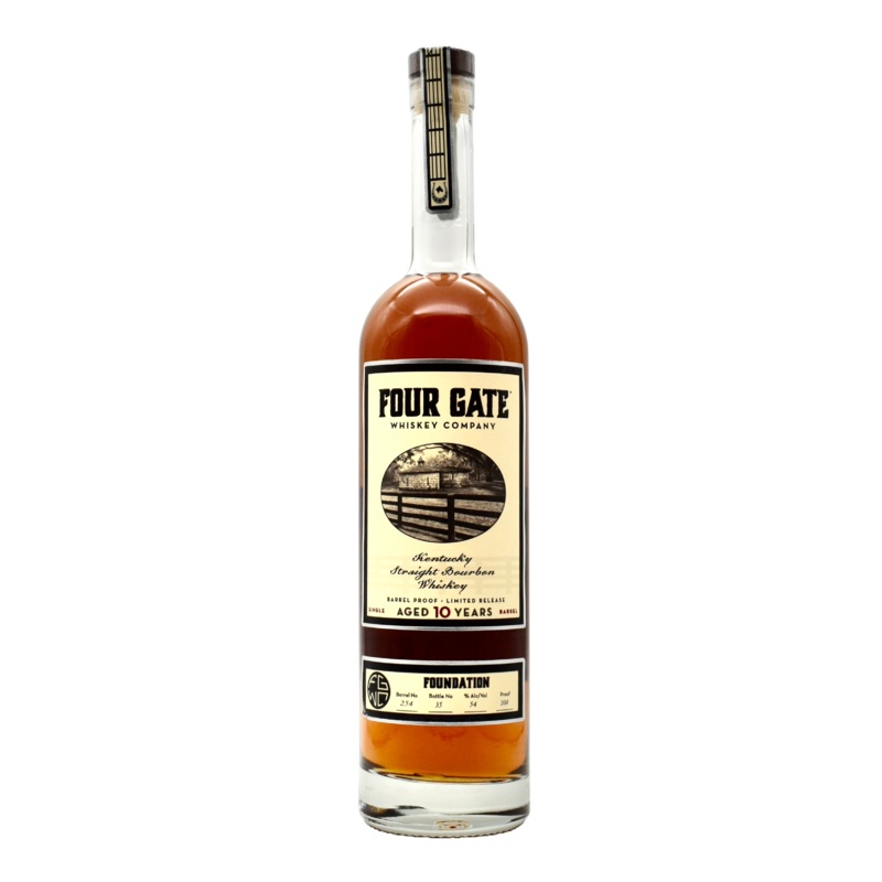 Four Gate Bourbon Barrel Proof 10Yr 750ml