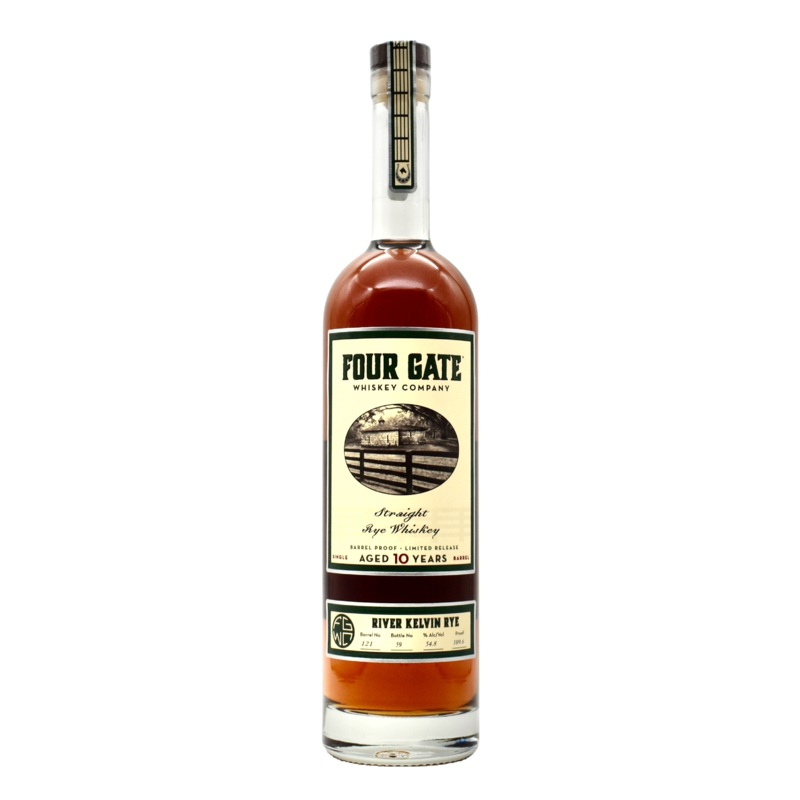 Four Gate Rye Barrel Proof 10Yr 750ml