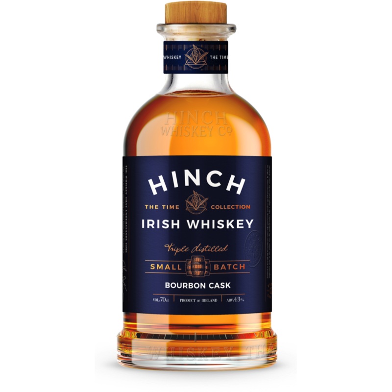 Hinch Distillery Small Batch Bourbon Cask Irish Whiskey