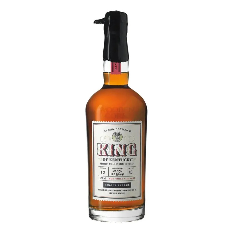 King Of Kentucky 15 Year Old Bourbon 2019 Release Single Barrel #7 127.2 Proof