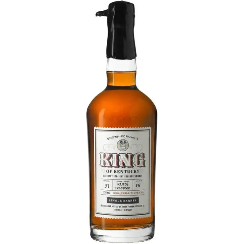 King Of Kentucky 15 Year Old Bourbon 2022 Release Single Barrel #27 127.5 Proof