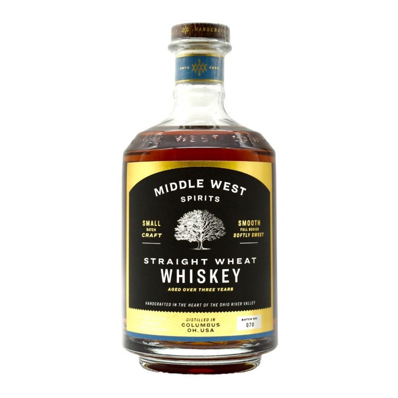 Middle West Straight Wheat Whiskey 750ml