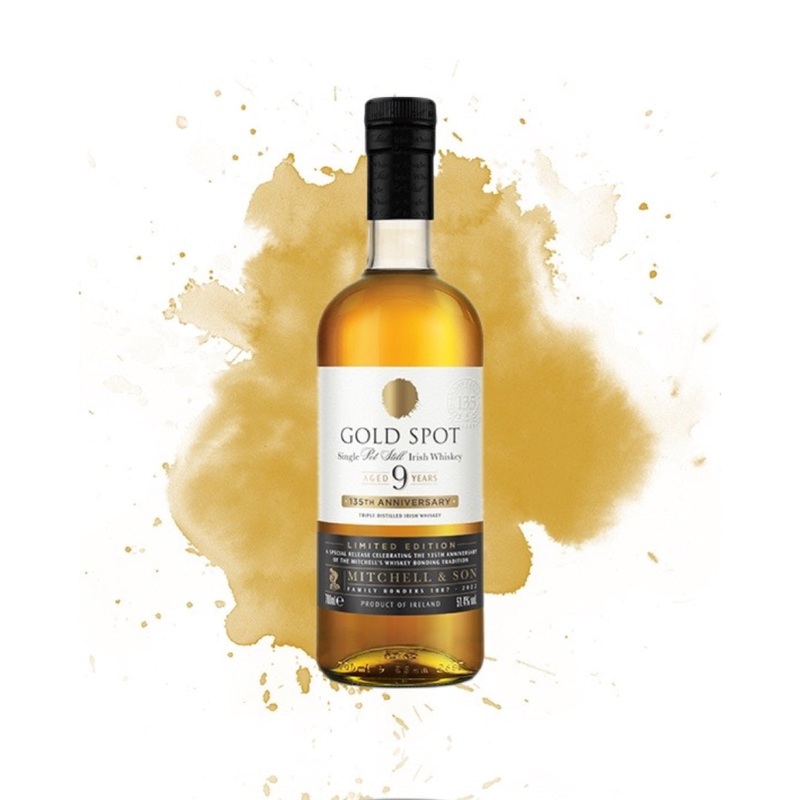 Mitchell & Son Gold Spot 9 Year Old Irish Whiskey
