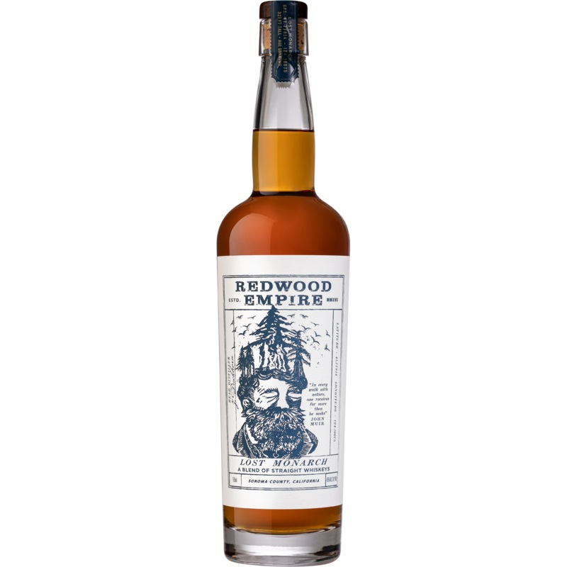 Redwood Empire Lost Monarch Blended Straight Whiskey 750ml