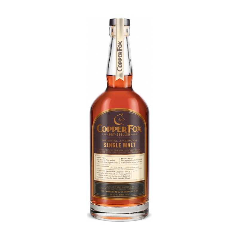 Copper Fox Original Single Malt Whisky 750ml