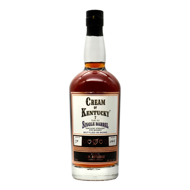 Cream Of Kentucky Single Barrel Rye 7Yr 750ml
