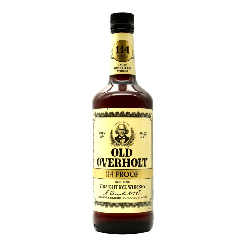 Old Overholt 114 Straight Rye Whiskey 750ml
