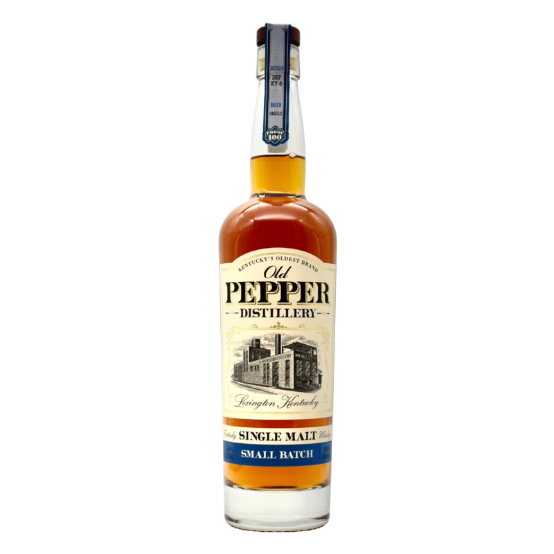 Old Pepper Whiskey Small Batch Single Malt 750ml