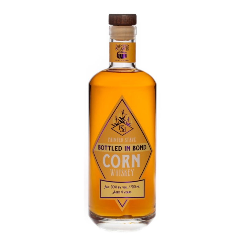 Painted Stave Bottled In Bond Corn Whiskey 750ml