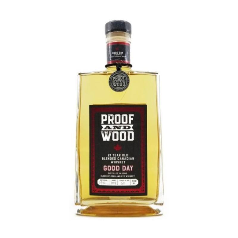 Proof & Wood Good Day 21 Yr Canadian Whiskey 700ml